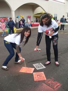 Temporary Spray Chalk