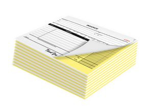 2-Part Carbonless Form 8.5 x 5.5 Black Print
