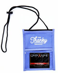Clear Window Pocket Neck Wallets w/ Pen holder (4.5" x 3")