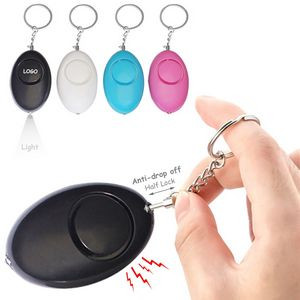 Safety Alarm Keychain With Blinking Indicator Light