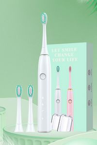 Adult USB Charging Waterproof Smart Portable Electric Toothbrush