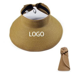Wide Brim Straw Beach Hat