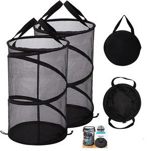 Collapsible Mesh Laundry Basket