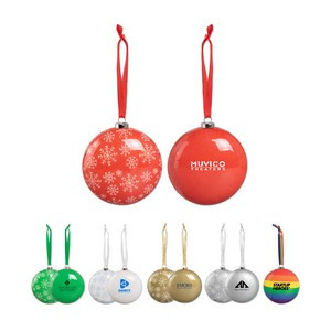 80mm Shatterproof Flat Ornament