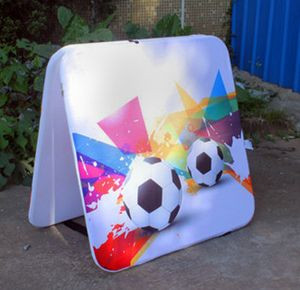 Double "Splash" A-Frame Kit + 2 Full Wrap Visuals 36"x36"