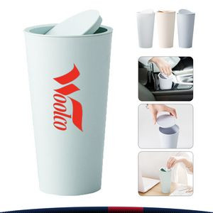 Swing-Lid Trash Can