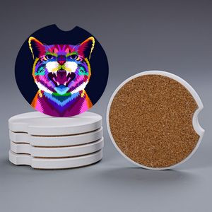 Absorbent Stone Car Coaster