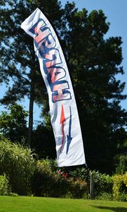 Wing Flag 11' "Banner" Kit, Single Reverse Print