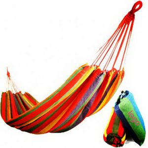 Canvas outdoor hammock