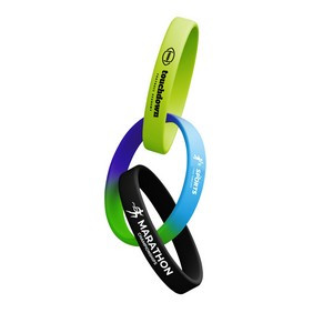 Screen Printed Silicone Bracelet