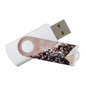 iClick® Full Bleed USB Flash Drive 16GB - Overseas