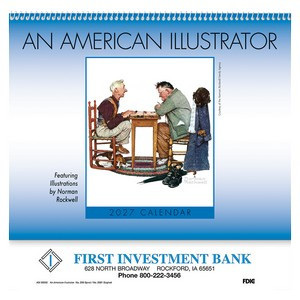 An American Illustrator Wall Calendar: 2025 Spiral Bound