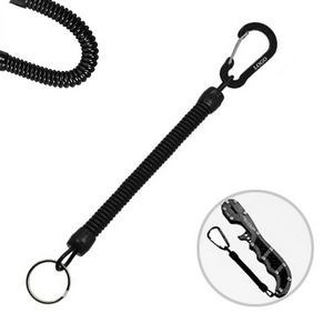 Elastic TPU Rope w/Flat Carabiner