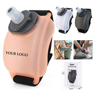 Silicone Gym Sport Portable Wrist Water Bottle