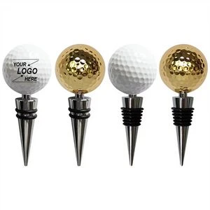 Golf-Themed Bottle Stopper