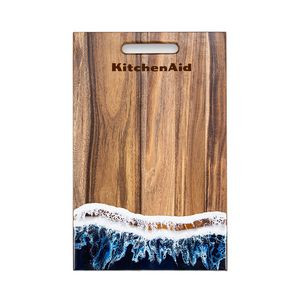 Acacia Wood Resin Cutting Board - OCEAN