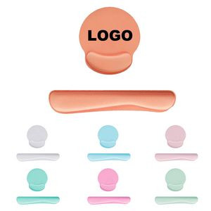 Wrist Rest Support Keyboard & Mouse Set