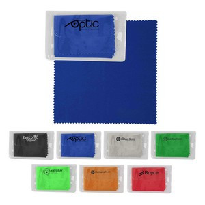 RPET Microfiber Cleaning Cloth In Case