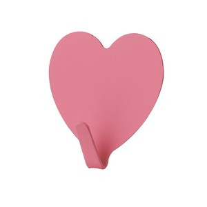 Sticky Waterproof Heart Shaped Wall Clip