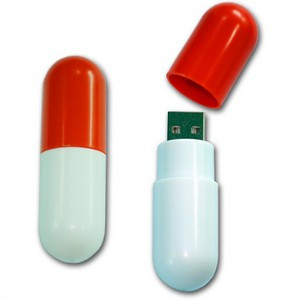 256 MB Capsule USB Flash Drive
