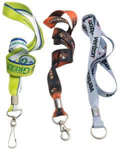 5/8" Full Color Dye Sublimation Lanyard