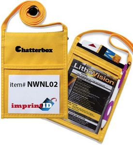 Yellow Popular PREMIUM DOUBLE WINDOW POUCH
