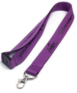 3/4" Safety Breakaway Polyester Lanyard