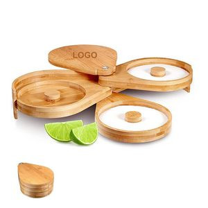 Bamboo 3 Tier Bar Glass Rimmer - OCEAN