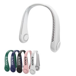 Portable Adjustable Neck Fan Made of ABS Plastic Rechargeable Blade-less MOQ100PCS