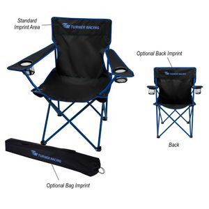 Jolt Folding Chair With Carrying Bag