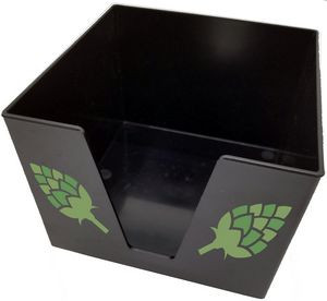 Black Plastic Square Napkin Holder