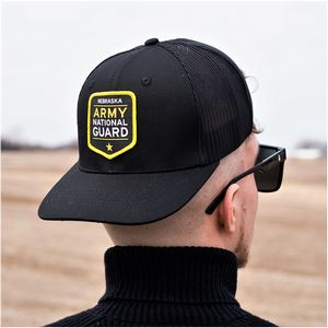 Baker Snapback Trucker Hat with Patch