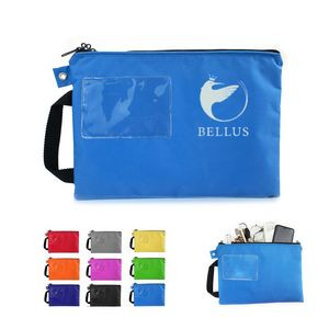 File Utility Bag with ID Window