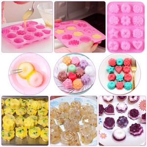 Silicone Molds For Baking Or Making Chocolate, Candy, Jelly,