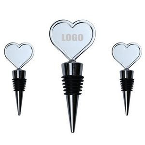 Heart Shaped Wine Cork Bottle Stopper