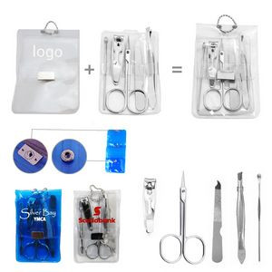 5 Pieces Manicure Set With PVC Pouch