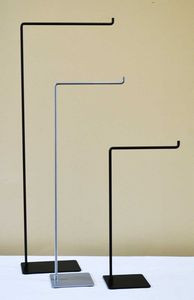 Mini Wire Banner Stand 13" tall + Single sided visual
