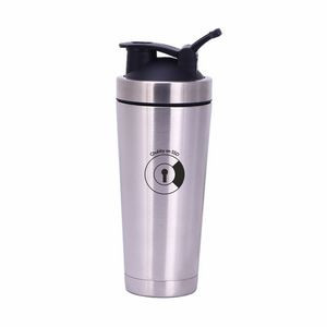 Shaker Bottle 16 Oz. Double Wall Insulated Stainless Steel