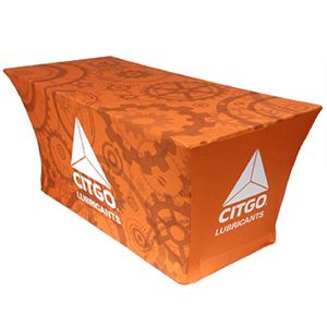 Scuba Tableforms with Dye Sublimations (Standard Height, Rectangular and Rounds)