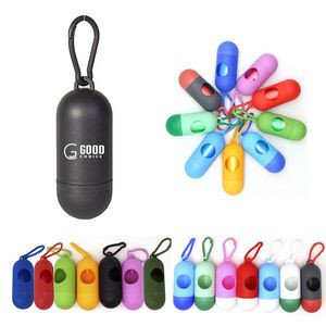 Pet Waste Bag Dispenser With Carabiner