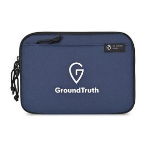 Renew rPET Slim Tech Organizer - Navy