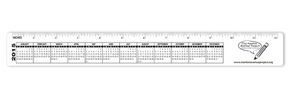 Monitor or Desk Ruler/Calendar Combo Strip