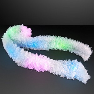 LED Scarf with Multicolor Lights, 5 Feet Long - BLANK