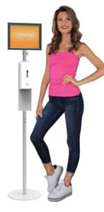 Trappa™ Steel Sanitizer Stand (Hardware Only)