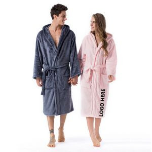 Unisex Winter Fleece Robe