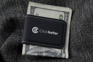 Leatherette Money Clip