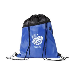 Polyester Zipper Drawstring Sling Bags