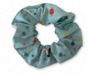 Digitally Sublimated Hair Scrunchie