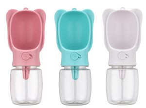 550ml/18.6oz Portable Cat Dog Pet Water Bottle