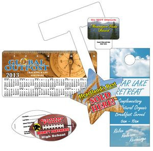 .015" Custom Gloss Plastic Sign (6 to 10 Square Inch)